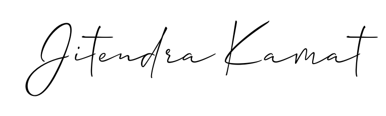 A modern signature idea for name Jitendra Kamat using Allison_Script font. Clean strokes and elegant curves make it stand out instantly. Jitendra Kamat signature style 2 images and pictures png