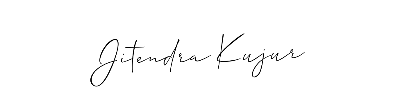 Best and Professional Signature Style for Jitendra Kujur. Allison_Script Best Signature Style Collection. Jitendra Kujur signature style 2 images and pictures png