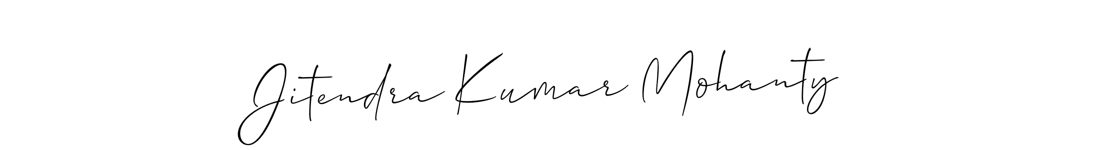 if you are searching for the best signature style for your name Jitendra Kumar Mohanty. so please give up your signature search. here we have designed multiple signature styles  using Allison_Script. Jitendra Kumar Mohanty signature style 2 images and pictures png