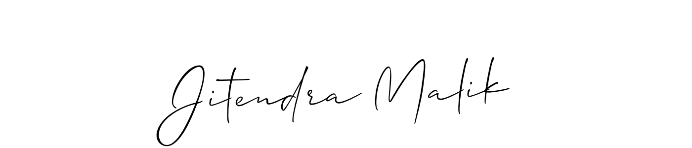 How to make Jitendra Malik signature? Allison_Script is a professional autograph style. Create handwritten signature for Jitendra Malik name. Jitendra Malik signature style 2 images and pictures png