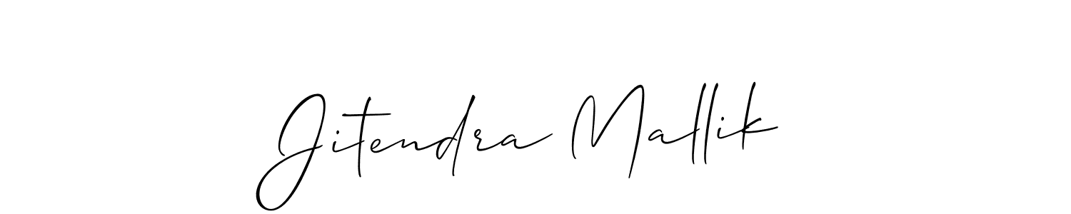 Also You can easily find your signature by using the search form. We will create Jitendra Mallik name handwritten signature images for you free of cost using Allison_Script sign style. Jitendra Mallik signature style 2 images and pictures png