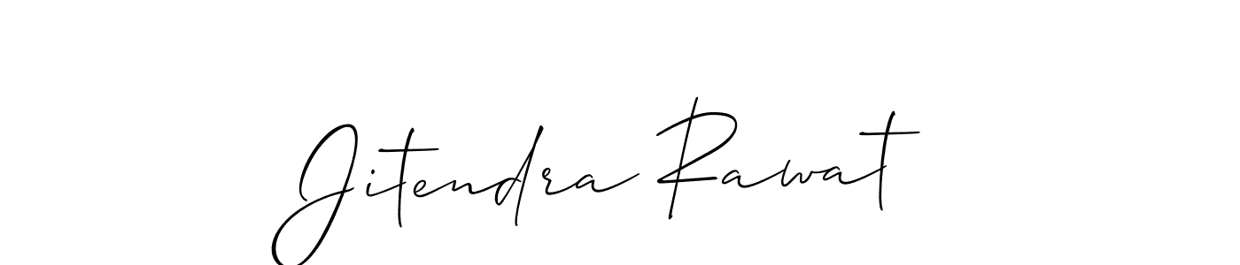 Similarly Allison_Script is the best handwritten signature design. Signature creator online .You can use it as an online autograph creator for name Jitendra Rawat. Jitendra Rawat signature style 2 images and pictures png