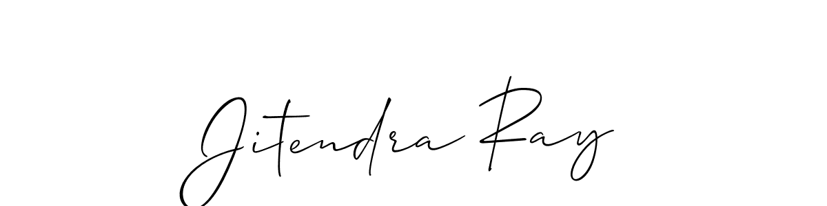 How to Draw Jitendra Ray signature style? Allison_Script is a latest design signature styles for name Jitendra Ray. Jitendra Ray signature style 2 images and pictures png