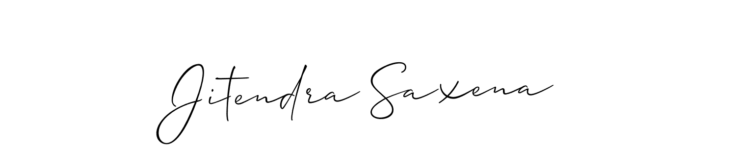 This is the best signature style for the Jitendra Saxena name. Also you like these signature font (Allison_Script). Mix name signature. Jitendra Saxena signature style 2 images and pictures png