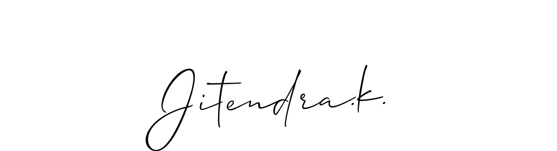 Once you've used our free online signature maker to create your best signature Allison_Script style, it's time to enjoy all of the benefits that Jitendra.k. name signing documents. Jitendra.k. signature style 2 images and pictures png