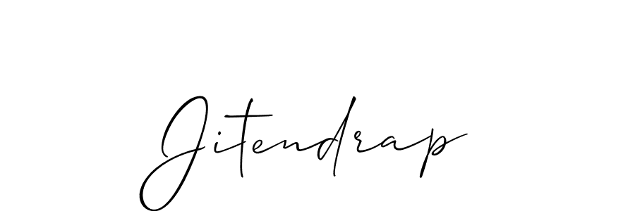 How to make Jitendrap name signature. Use Allison_Script style for creating short signs online. This is the latest handwritten sign. Jitendrap signature style 2 images and pictures png