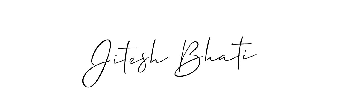 You can use this online signature creator to create a handwritten signature for the name Jitesh Bhati. This is the best online autograph maker. Jitesh Bhati signature style 2 images and pictures png