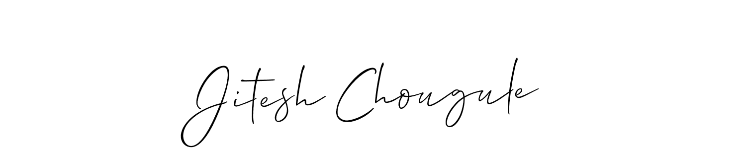 Make a beautiful signature design for name Jitesh Chougule. Use this online signature maker to create a handwritten signature for free. Jitesh Chougule signature style 2 images and pictures png