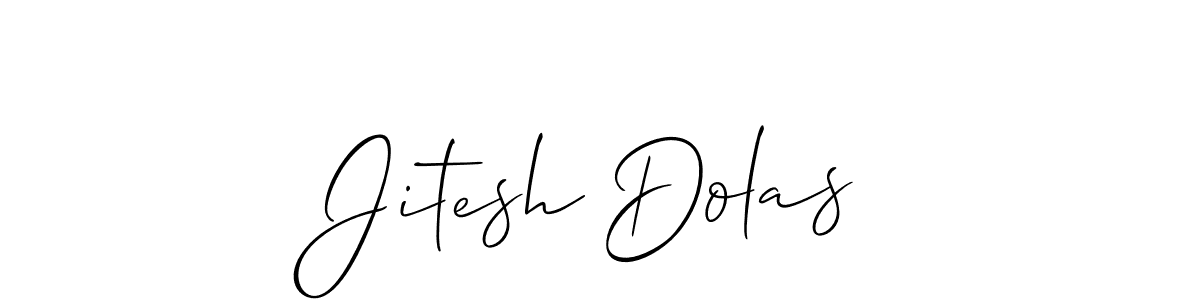 Here are the top 10 professional signature styles for the name Jitesh Dolas. These are the best autograph styles you can use for your name. Jitesh Dolas signature style 2 images and pictures png