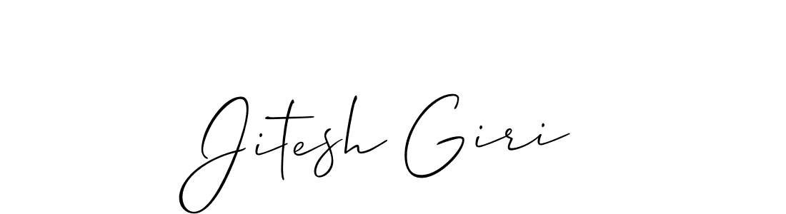 You can use this online signature creator to create a handwritten signature for the name Jitesh Giri. This is the best online autograph maker. Jitesh Giri signature style 2 images and pictures png