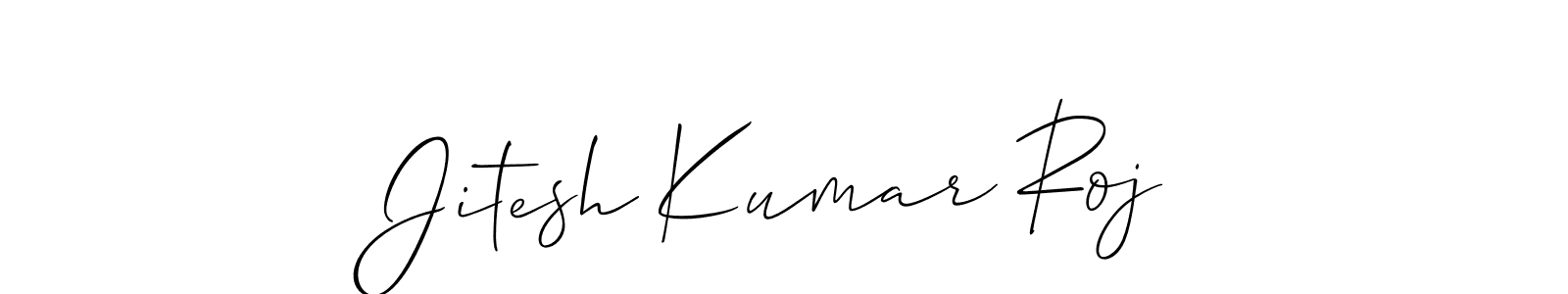 Make a beautiful signature design for name Jitesh Kumar Roj. Use this online signature maker to create a handwritten signature for free. Jitesh Kumar Roj signature style 2 images and pictures png