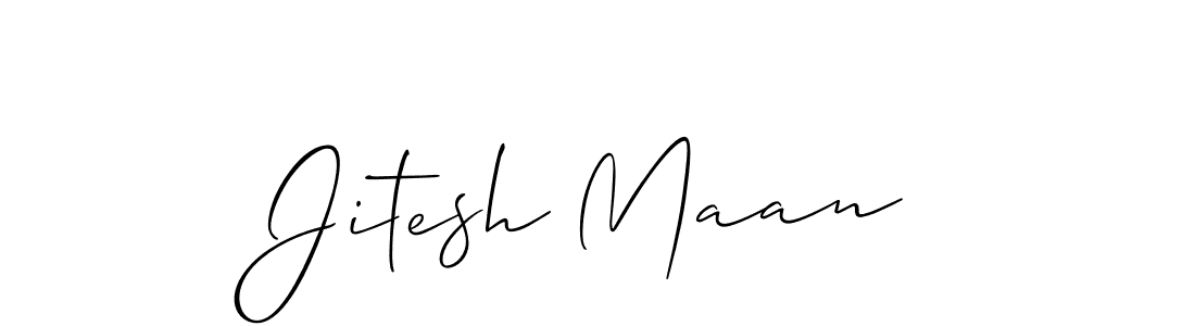 Best and Professional Signature Style for Jitesh Maan. Allison_Script Best Signature Style Collection. Jitesh Maan signature style 2 images and pictures png