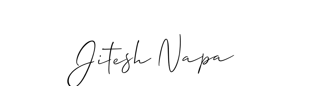 Once you've used our free online signature maker to create your best signature Allison_Script style, it's time to enjoy all of the benefits that Jitesh Napa name signing documents. Jitesh Napa signature style 2 images and pictures png