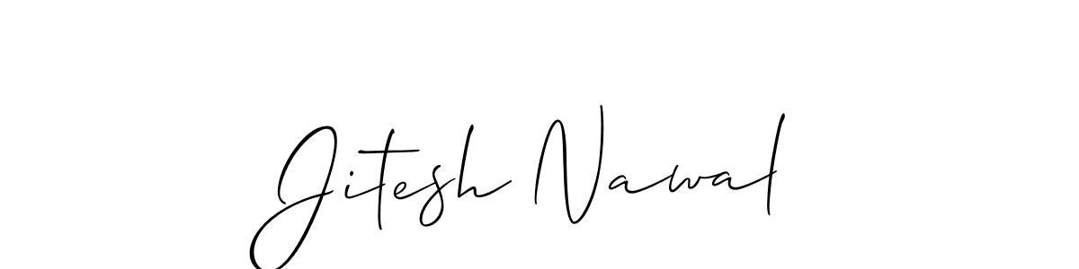 Once you've used our free online signature maker to create your best signature Allison_Script style, it's time to enjoy all of the benefits that Jitesh Nawal name signing documents. Jitesh Nawal signature style 2 images and pictures png