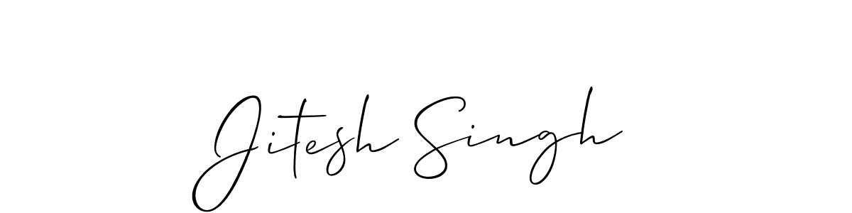 How to Draw Jitesh Singh signature style? Allison_Script is a latest design signature styles for name Jitesh Singh. Jitesh Singh signature style 2 images and pictures png