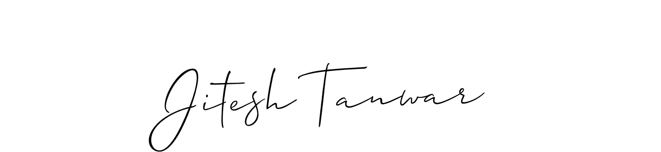 Make a beautiful signature design for name Jitesh Tanwar. Use this online signature maker to create a handwritten signature for free. Jitesh Tanwar signature style 2 images and pictures png