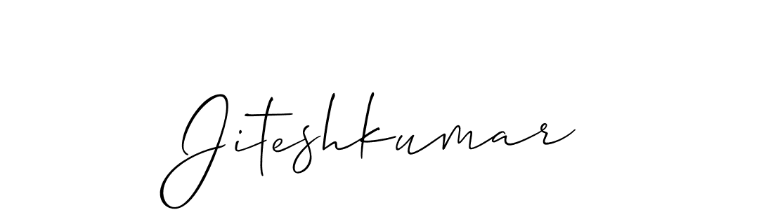 Make a beautiful signature design for name Jiteshkumar. Use this online signature maker to create a handwritten signature for free. Jiteshkumar signature style 2 images and pictures png