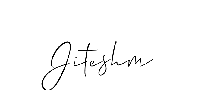 Once you've used our free online signature maker to create your best signature Allison_Script style, it's time to enjoy all of the benefits that Jiteshm name signing documents. Jiteshm signature style 2 images and pictures png