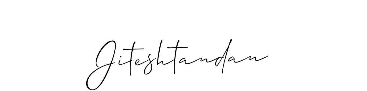 Also we have Jiteshtandan name is the best signature style. Create professional handwritten signature collection using Allison_Script autograph style. Jiteshtandan signature style 2 images and pictures png
