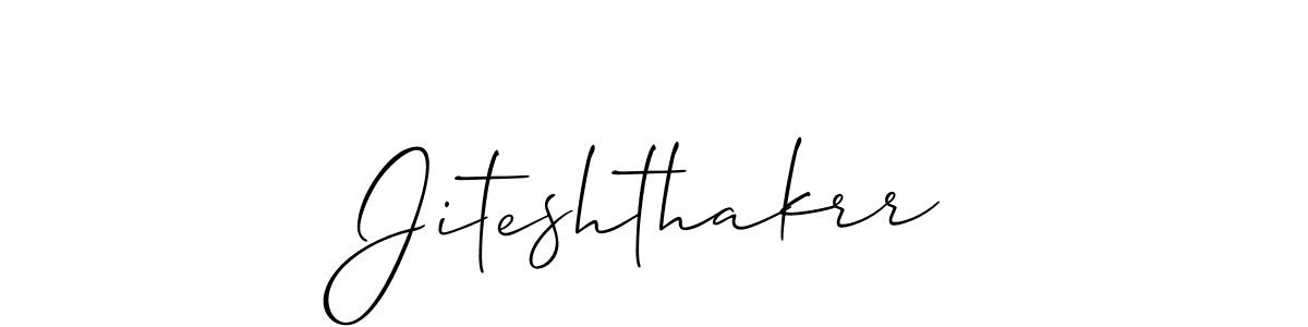 Make a short Jiteshthakrr signature style. Manage your documents anywhere anytime using Allison_Script. Create and add eSignatures, submit forms, share and send files easily. Jiteshthakrr signature style 2 images and pictures png