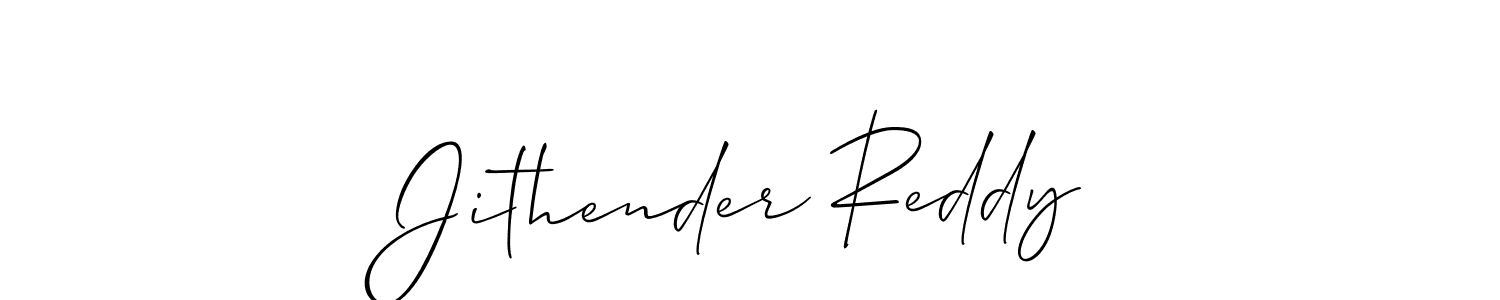 Once you've used our free online signature maker to create your best signature Allison_Script style, it's time to enjoy all of the benefits that Jithender Reddy name signing documents. Jithender Reddy signature style 2 images and pictures png