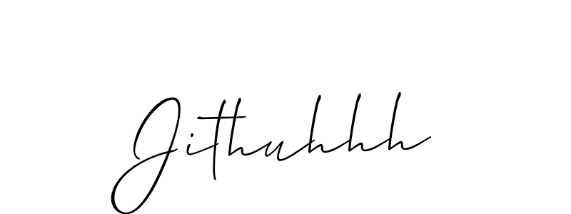 Make a beautiful signature design for name Jithuhhh. Use this online signature maker to create a handwritten signature for free. Jithuhhh signature style 2 images and pictures png