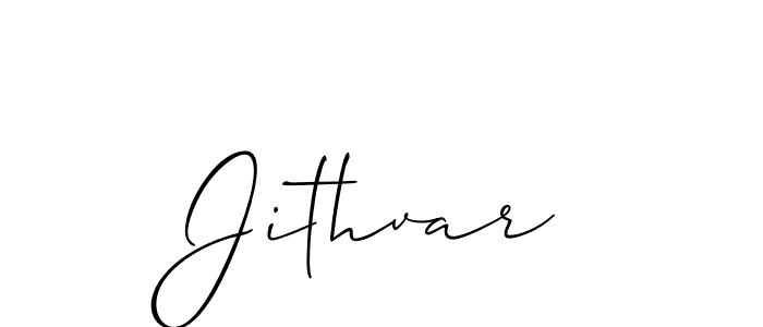 It looks lik you need a new signature style for name Jithvar. Design unique handwritten (Allison_Script) signature with our free signature maker in just a few clicks. Jithvar signature style 2 images and pictures png