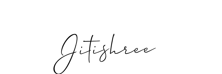 Make a beautiful signature design for name Jitishree. Use this online signature maker to create a handwritten signature for free. Jitishree signature style 2 images and pictures png