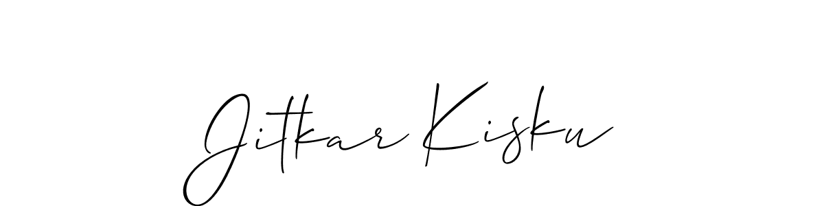 Once you've used our free online signature maker to create your best signature Allison_Script style, it's time to enjoy all of the benefits that Jitkar Kisku name signing documents. Jitkar Kisku signature style 2 images and pictures png