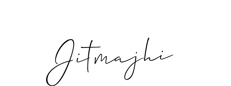 How to Draw Jitmajhi signature style? Allison_Script is a latest design signature styles for name Jitmajhi. Jitmajhi signature style 2 images and pictures png