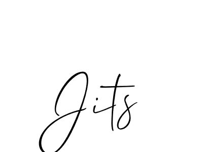 Use a signature maker to create a handwritten signature online. With this signature software, you can design (Allison_Script) your own signature for name Jits. Jits signature style 2 images and pictures png