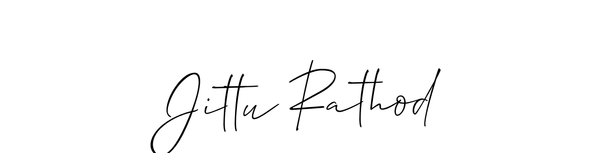 Here are the top 10 professional signature styles for the name Jittu Rathod. These are the best autograph styles you can use for your name. Jittu Rathod signature style 2 images and pictures png