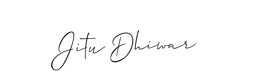 Check out images of Autograph of Jitu Dhiwar name. Actor Jitu Dhiwar Signature Style. Allison_Script is a professional sign style online. Jitu Dhiwar signature style 2 images and pictures png