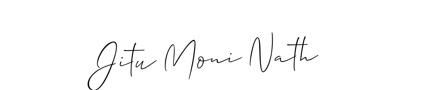 Here are the top 10 professional signature styles for the name Jitu Moni Nath. These are the best autograph styles you can use for your name. Jitu Moni Nath signature style 2 images and pictures png