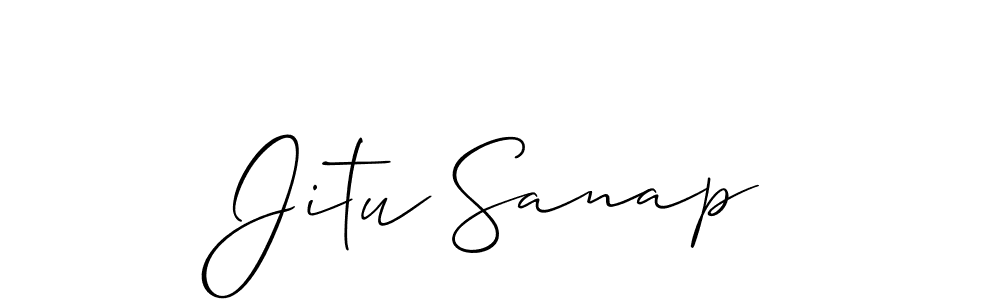 Here are the top 10 professional signature styles for the name Jitu Sanap. These are the best autograph styles you can use for your name. Jitu Sanap signature style 2 images and pictures png