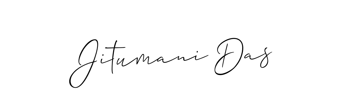 Similarly Allison_Script is the best handwritten signature design. Signature creator online .You can use it as an online autograph creator for name Jitumani Das. Jitumani Das signature style 2 images and pictures png