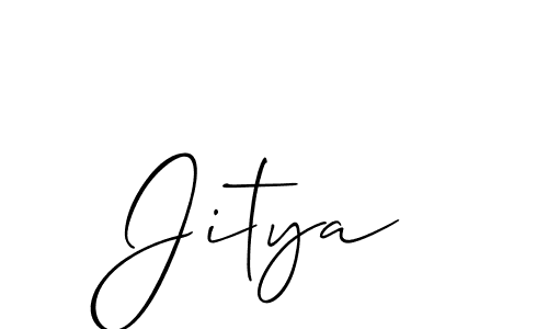 Here are the top 10 professional signature styles for the name Jitya. These are the best autograph styles you can use for your name. Jitya signature style 2 images and pictures png