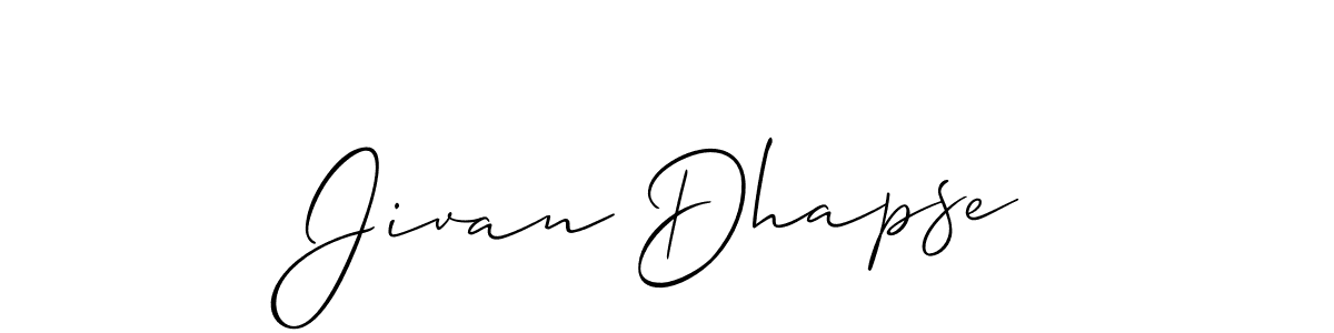 Here are the top 10 professional signature styles for the name Jivan Dhapse. These are the best autograph styles you can use for your name. Jivan Dhapse signature style 2 images and pictures png