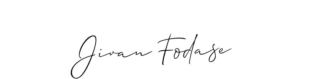 Here are the top 10 professional signature styles for the name Jivan Fodase. These are the best autograph styles you can use for your name. Jivan Fodase signature style 2 images and pictures png