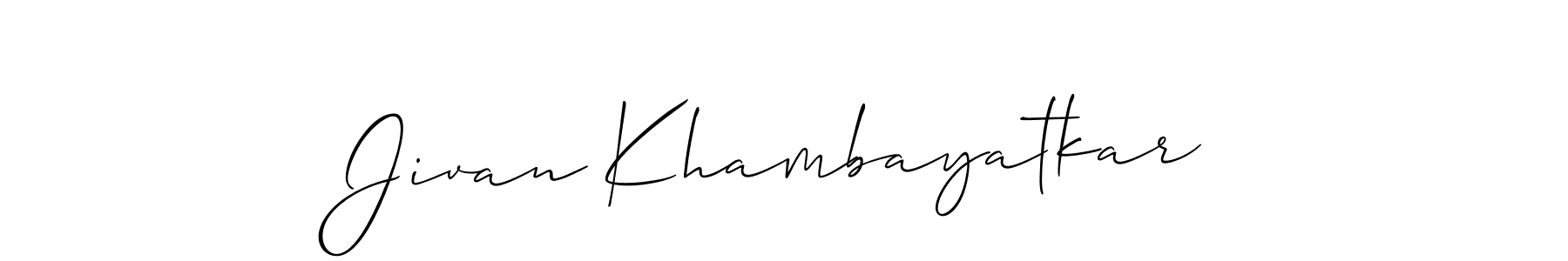 See photos of Jivan Khambayatkar official signature by Spectra . Check more albums & portfolios. Read reviews & check more about Allison_Script font. Jivan Khambayatkar signature style 2 images and pictures png