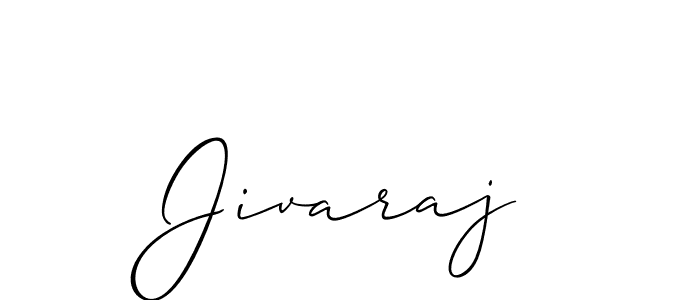 You should practise on your own different ways (Allison_Script) to write your name (Jivaraj) in signature. don't let someone else do it for you. Jivaraj signature style 2 images and pictures png