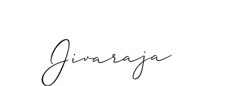 You should practise on your own different ways (Allison_Script) to write your name (Jivaraja) in signature. don't let someone else do it for you. Jivaraja signature style 2 images and pictures png