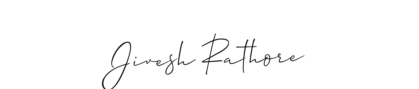 Make a beautiful signature design for name Jivesh Rathore. Use this online signature maker to create a handwritten signature for free. Jivesh Rathore signature style 2 images and pictures png