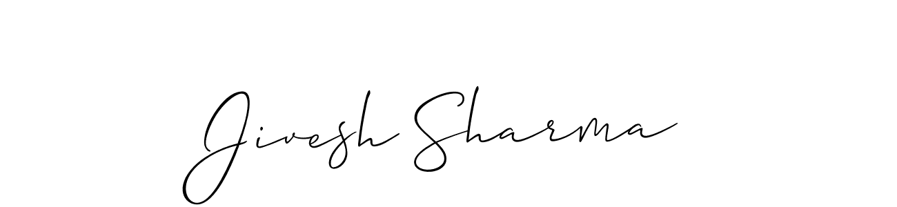 Similarly Allison_Script is the best handwritten signature design. Signature creator online .You can use it as an online autograph creator for name Jivesh Sharma. Jivesh Sharma signature style 2 images and pictures png
