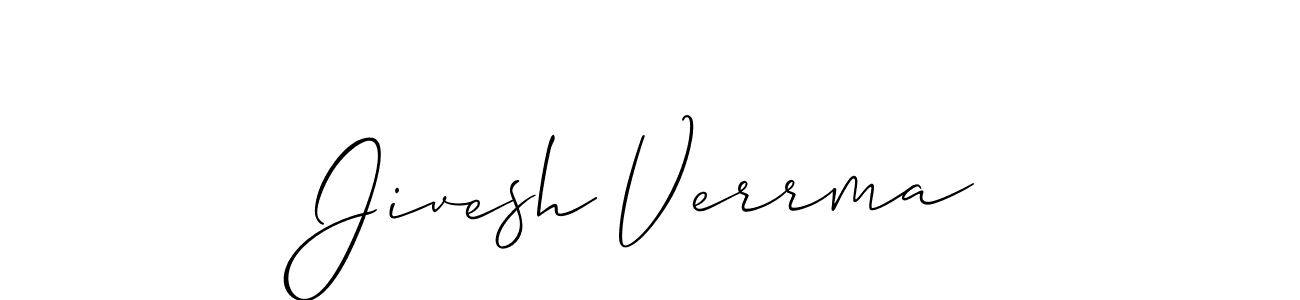 Here are the top 10 professional signature styles for the name Jivesh Verrma. These are the best autograph styles you can use for your name. Jivesh Verrma signature style 2 images and pictures png