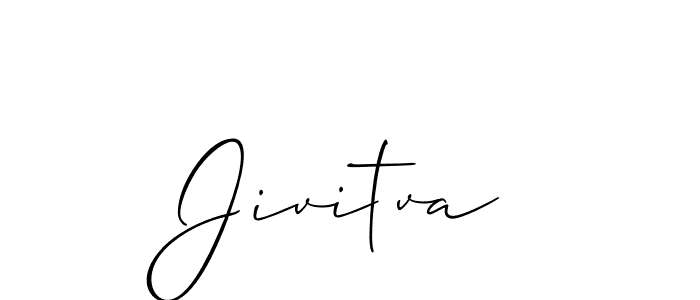 Make a beautiful signature design for name Jivitva. Use this online signature maker to create a handwritten signature for free. Jivitva signature style 2 images and pictures png