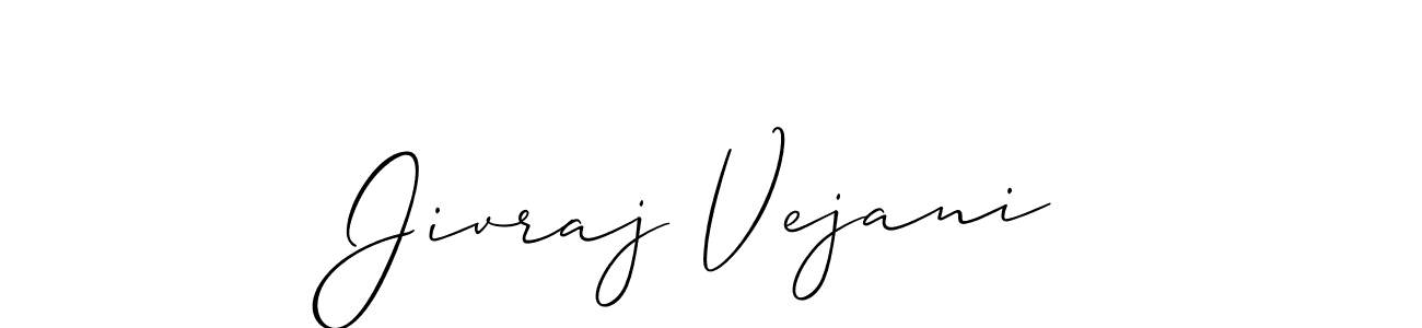 Best and Professional Signature Style for Jivraj Vejani. Allison_Script Best Signature Style Collection. Jivraj Vejani signature style 2 images and pictures png