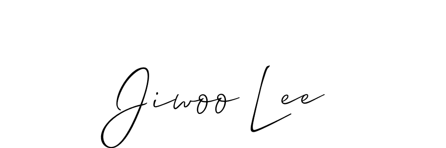 Similarly Allison_Script is the best handwritten signature design. Signature creator online .You can use it as an online autograph creator for name Jiwoo Lee. Jiwoo Lee signature style 2 images and pictures png