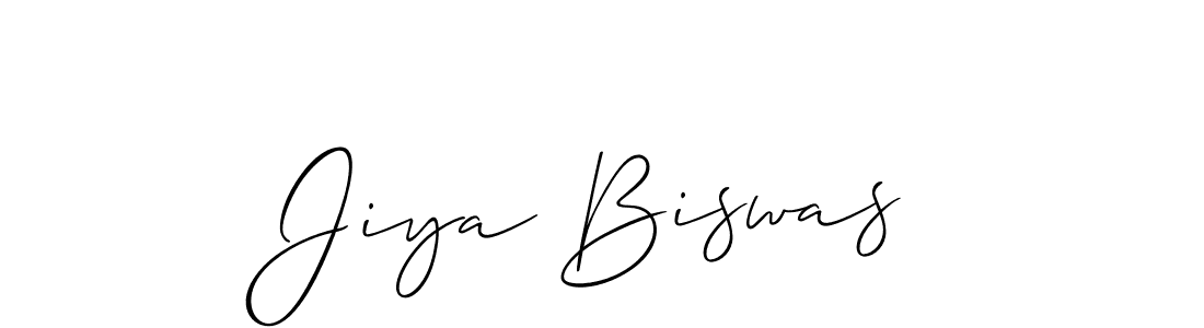 How to Draw Jiya Biswas signature style? Allison_Script is a latest design signature styles for name Jiya Biswas. Jiya Biswas signature style 2 images and pictures png