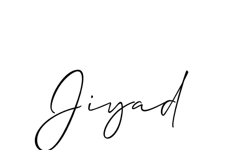 You can use this online signature creator to create a handwritten signature for the name Jiyad. This is the best online autograph maker. Jiyad signature style 2 images and pictures png